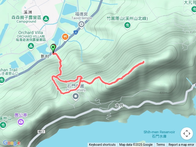 溪洲山 (福山巖登山步道 小 P 型) (西邊支線 不推)