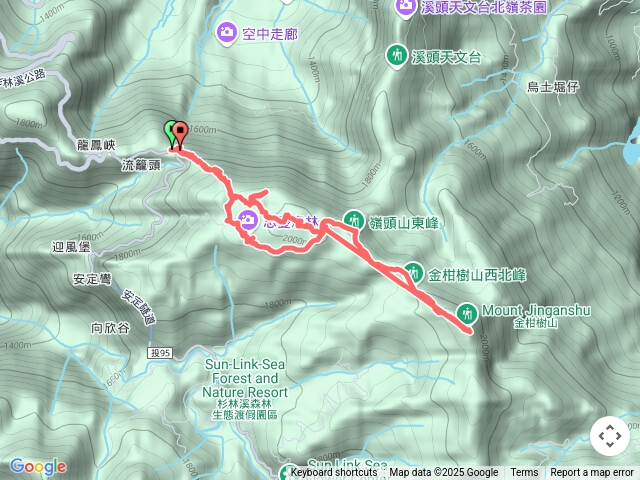 金柑樹山及忘憂森林之旅