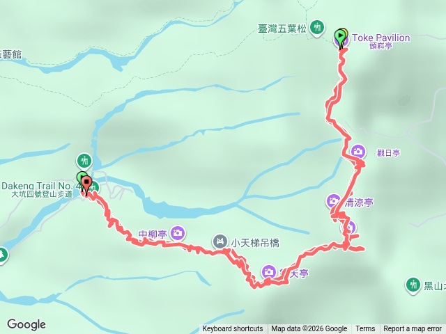 大坑4號頭嵙山