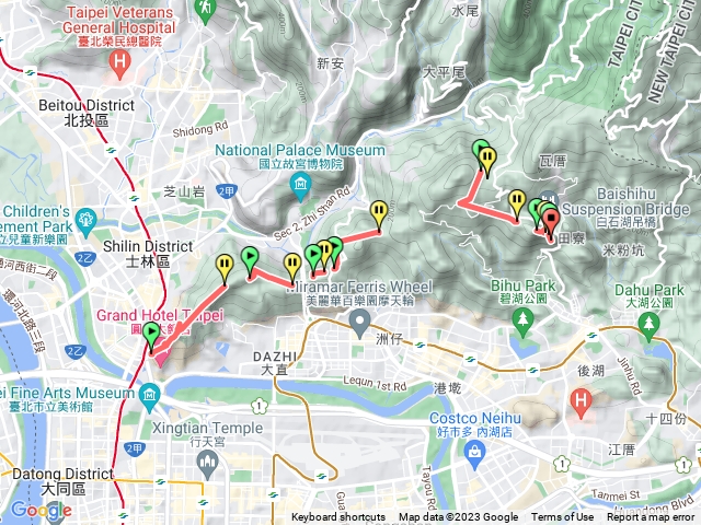台北大縱走第五段