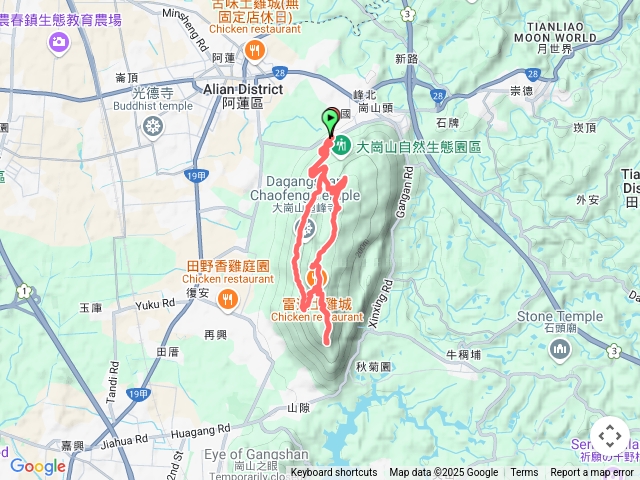 大崗山南峰