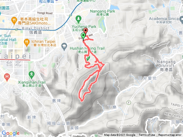 虎山步道、九五峰