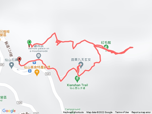 獅潭仙山步道