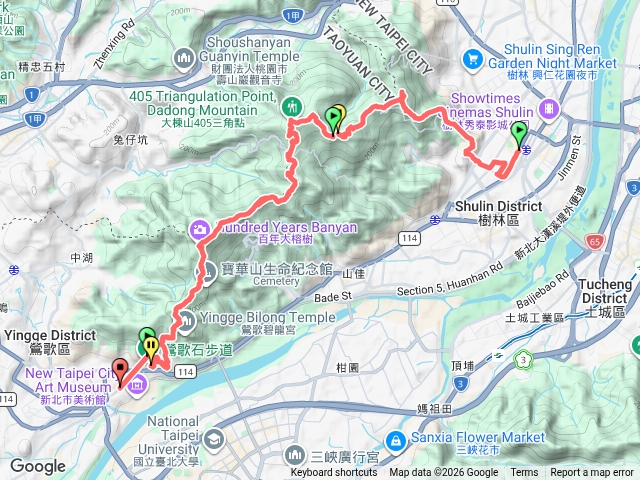 樹鶯縱走預覽圖
