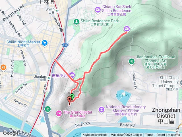 圓山步道老地方