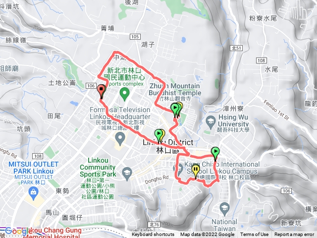 竹林山觀音寺 老公崎步道