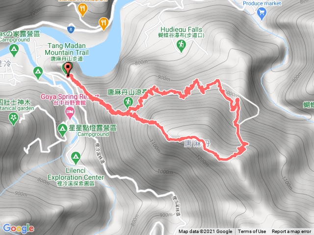 唐麻丹山步道（裡冷登山口）