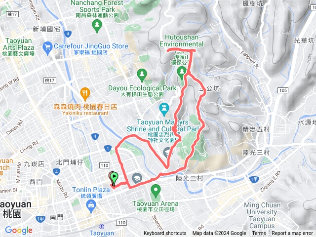 桃園虎頭山O型