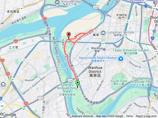 2026臺北健走趣華江雁鴨自然公園步道202606240907