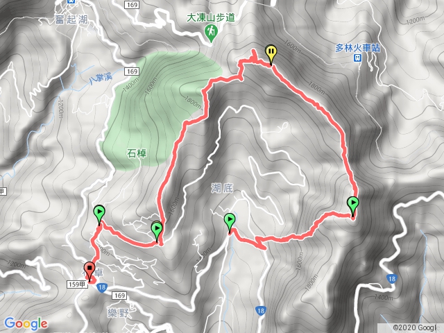 芙蓉山/大凍山/霹靂山/樂野山 連走