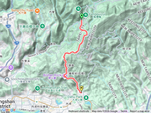 2026臺北大縱走臺北大縱走第四段：風櫃口至中華科技大學202605011426預覽圖