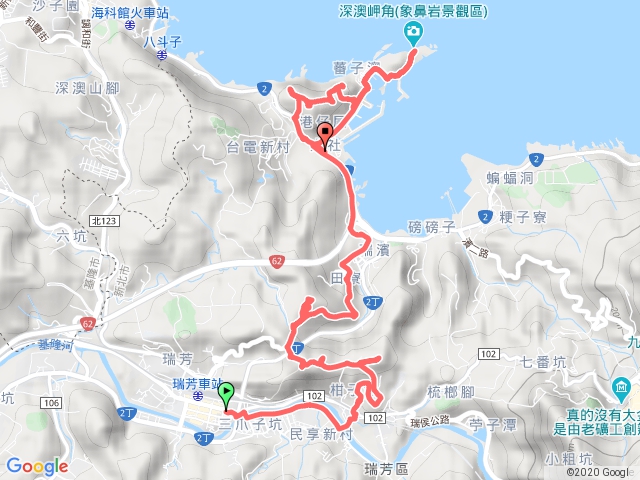 20200208瑞芳三小山-碧峰岩-港仔尾山群峰-象鼻岩