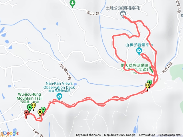 五酒桶山步道