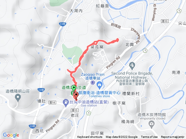 苗栗/造橋/老庄山、口山（口山古道）