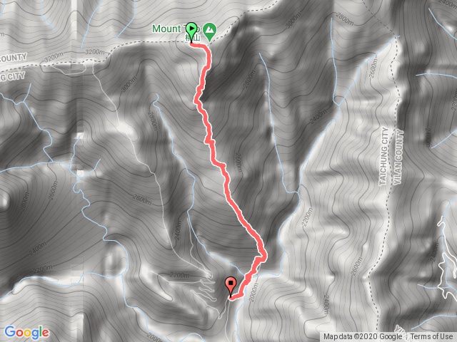 2020-11-13_武陵四秀3天-D3-桃山山屋-武陵-完登