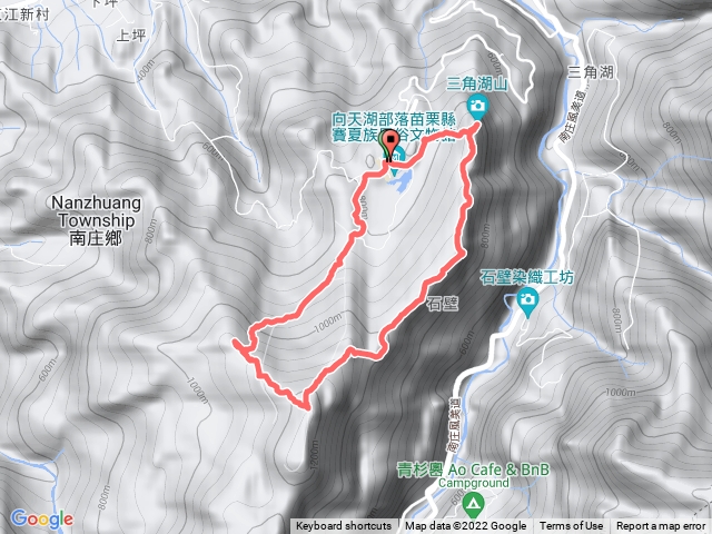 光田高山+向天湖山+三角湖山O型