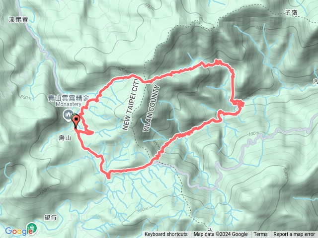 2024.11.2烏山雲霄精舍～大溪川古道～石盤寮瀑布～烏山古道東段o行