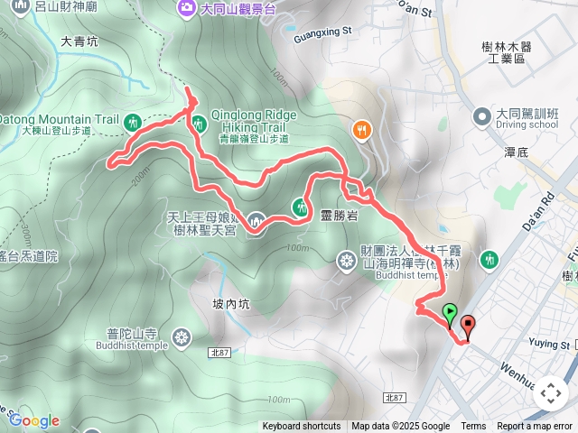 樹林大同山青龍嶺