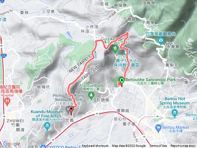 忠義山／咖嘎嘮別山