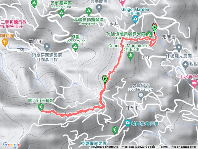 關刀山步道