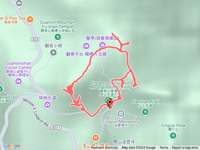 113.12.28小鷹尖-關山嶺-五八山-凌雲尖-龍女岩之旅預覽圖