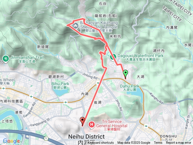 內湖圓覺忠勇鯉魚梘頭山