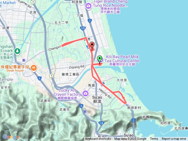 蘇澳晨練訪友半日行