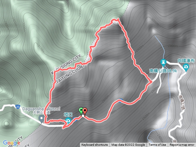 關山嶺山+溪頭山O型縱走20221224