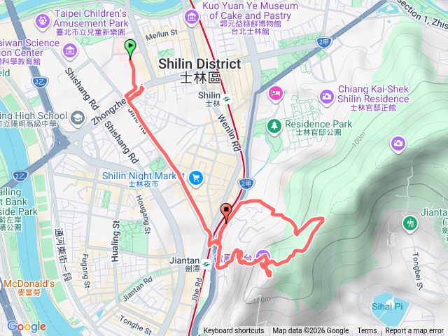 劍潭山微風平台圓山水神社