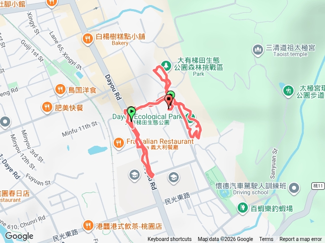 2026.9.5.桃園大有梯田生態公園與街區漫遊