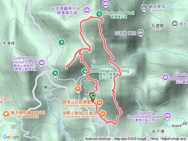 小北插硬漢嶺看看老朋友