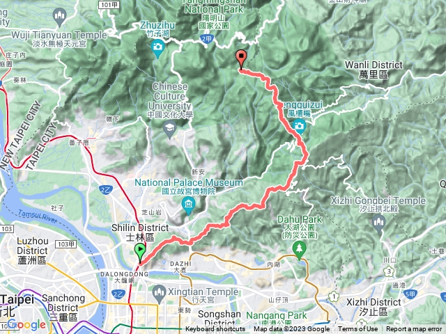 台北陽明山大縱走