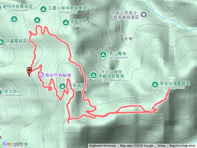 烏嘎彥竹林-南勢山北峰-熊佧山O型預覽圖