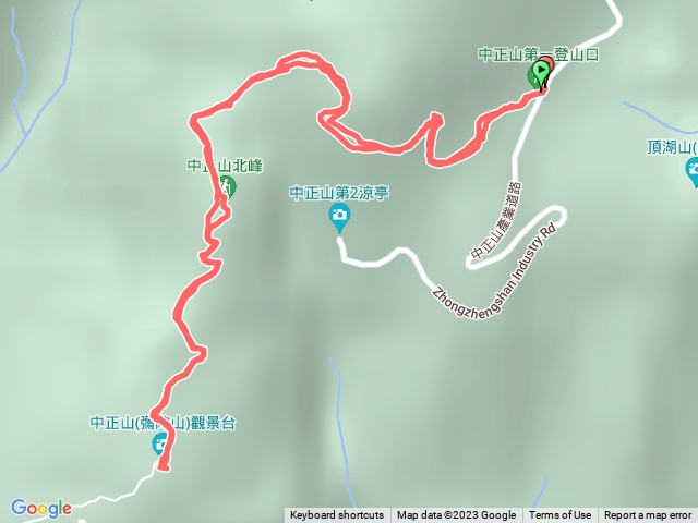 中正山、中正山北峰