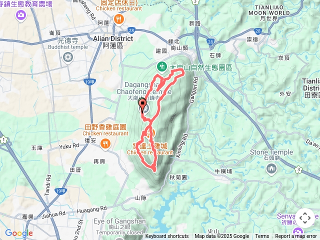 113.03.10高雄大崗山步道+天靈洞+大崗山小百岳+盤龍峽谷一線天8字縱走
