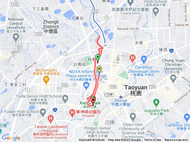 中壢老街溪步道