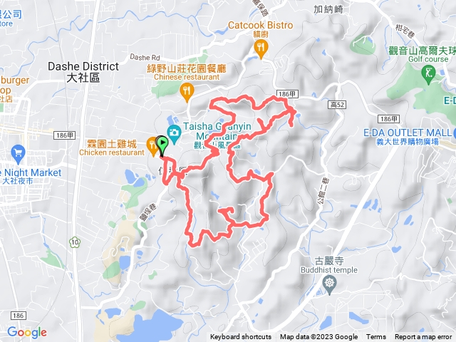 大社觀音山31連峰