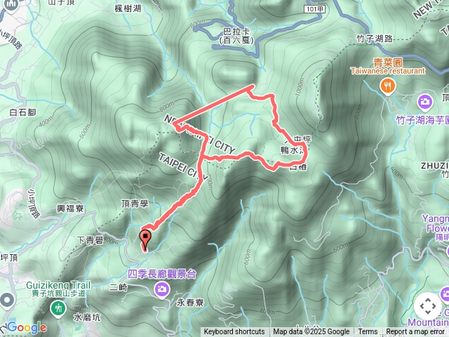 清天宮大屯西峰大屯南峰二子坪面天山