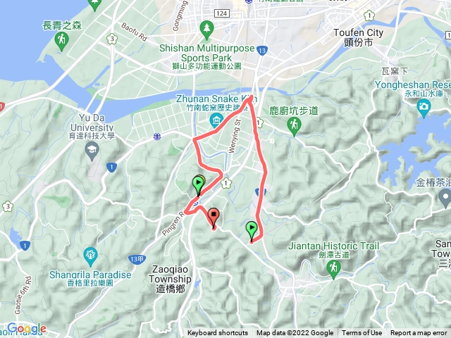 造橋濫坑尖山