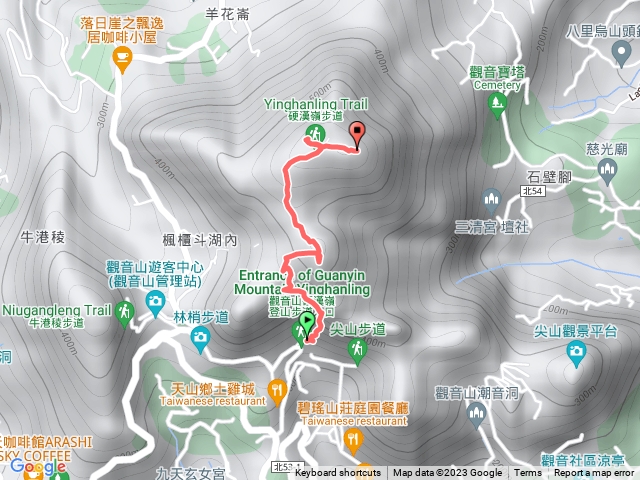 硬漢嶺觀音山