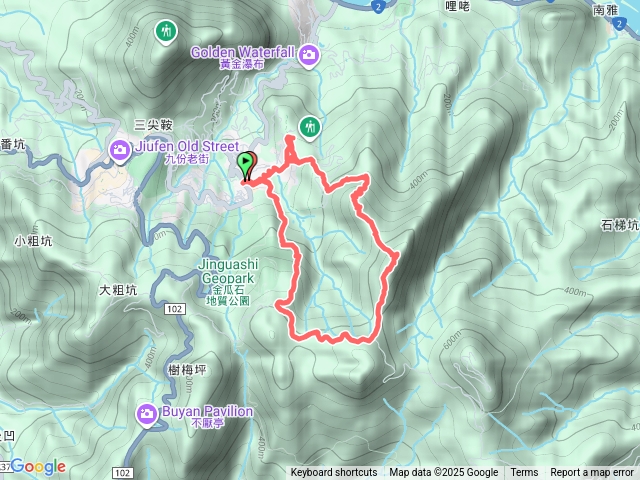 半屏山-無耳茶壺山-黃金三稜