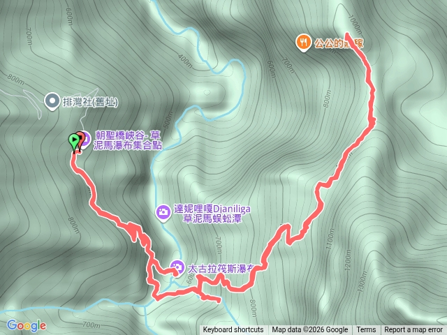 屏東瑪家 旗鹽山+太古拉筏斯瀑布
