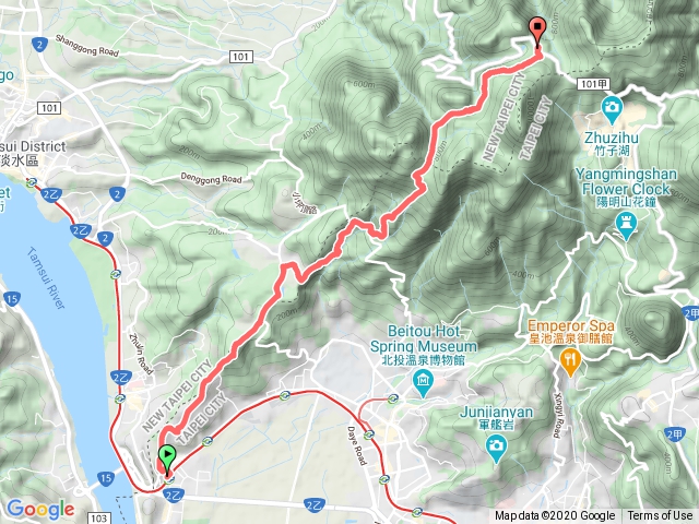 北縱走：關渡-二子坪