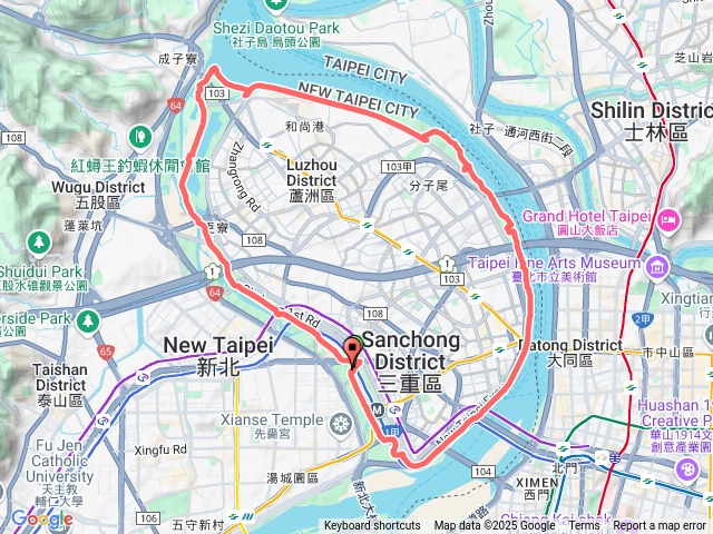 2025元旦開跑三蘆一圈