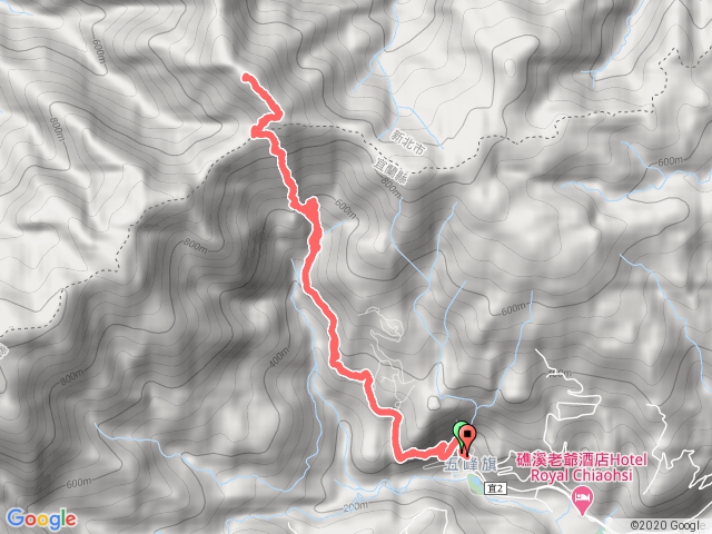 五峰旗風景區至三角崙山