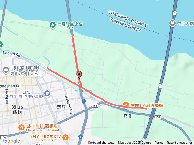 溪州大橋橋下
