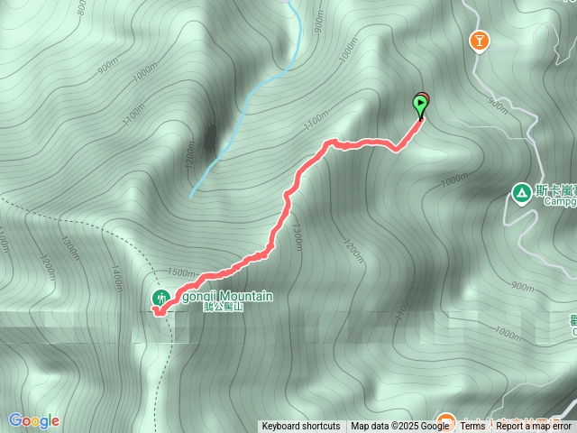 20250711鵝公髻山（第二登山口）
