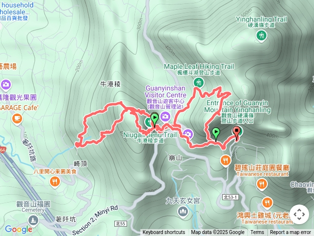 小鷹尖牛港稜山0繞