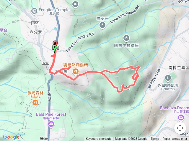 南投草尾嶺步道