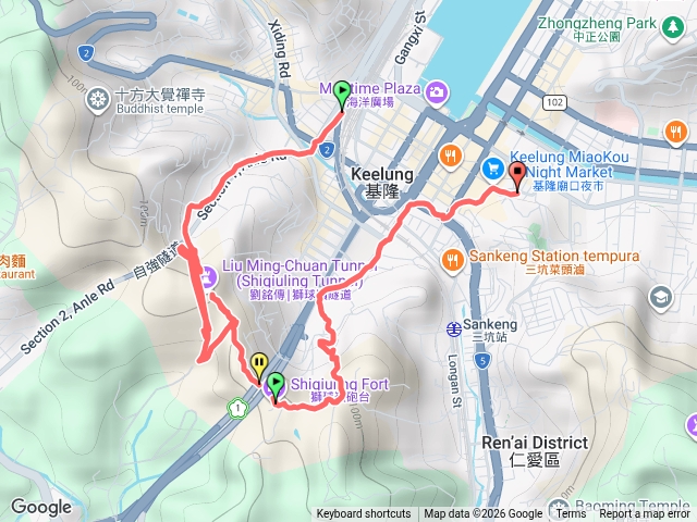 劉銘傳隧道預覽圖
